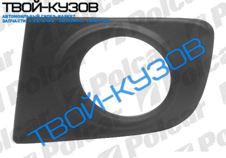 MICRA K12 02- РЕШЕТКА левая сторона В БАМПЕР С ОТВ ПОД П/Т ФАРУ