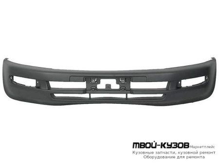 БАМПЕР ПЕРЕДНИЙ БЕЗ ОТВ П/РАСШИРИТ ТЕМНО-СЕРЫЙ (ТАЙВАНЬ) для Toyota RAV4 (04.1994 - 08.1997) (09.1997 - 08.2000)