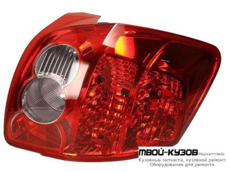 ФОНАРЬ ЗАДНИЙ ВНЕШНИЙ ПРАВАЯ СТОРОНА (DEPO) для Toyota AURIS (2007-)