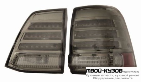 ФОНАРЬ ЗАДНИЙ ВНЕШНИЙ+ВНУТР ЛЕВАЯ + ПРАВАЯ (КОМПЛЕКТ) ТЮНИНГ С ДИОД ХРУСТАЛ (DEPO) ТОНИР для Toyota LANDCRUISER 200 (2008-2011)