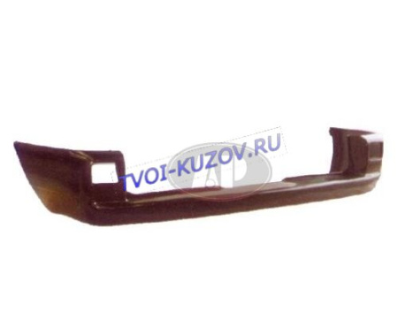 БАМПЕР ЗАДНИЙ без. отв. черный  - для VW TRANSPORTER