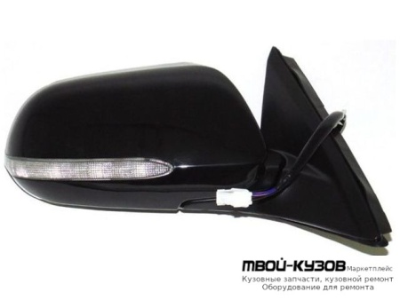 ЗЕРКАЛО ПРАВАЯ СТОРОНА ЭЛЕКТР С ПОДОГРЕВОМ , АВТОСКЛАДЫВ С УКАЗАТЕЛЬ ПОВОРОТА (ASPHERICAL) (ТАЙВАНЬ) для Honda ACCORD CL / CM (02.2003-) ЕВРОПА