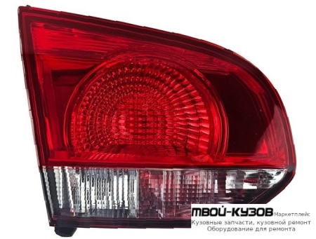 ФОНАРЬ ЗАДНИЙ ВНУТРЕН ЛЕВАЯ СТОРОНА (Valeo тип) (DEPO) для Volkswagen GOLF VI (2009-2011)