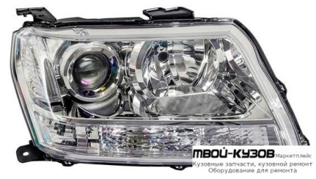 ФАРА ПРАВАЯ СТОРОНА ПОД КОРРЕКТОР (5 дв) (DEPO) для Suzuki GRAND VITARA (2006-)