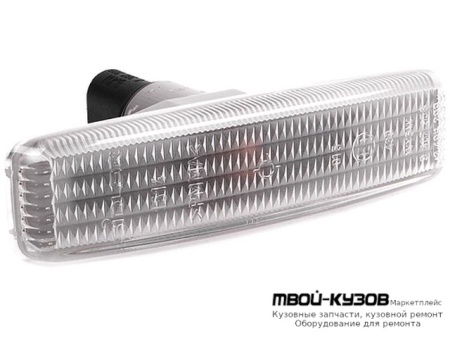 ПОВТОРИТЕЛЬ ПОВОРОТА В КРЫЛО ЛЕВАЯ = ПРАВАЯ (DEPO) БЕЛЫЙ для BMW E39 (11.1995 - 2003)