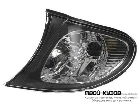 УКАЗ.ПОВОРОТА УГЛОВОЙ ЛЕВАЯ СТОРОНА (DEPO) ПРОЗРАЧНЫЙН для BMW E46 СЕДАН / УНИВЕРСАЛ (05.1998 - 08.2001) (09.2001 - 2003)