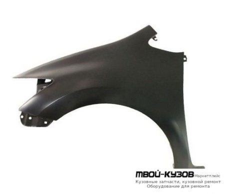 КРЫЛО ПЕРЕДНИЙ ЛЕВАЯ СТОРОНА БЕЗ ОТВ ПОД ПОВТОРИТЕЛЬ (ТАЙВАНЬ) для Toyota AURIS (2007-)