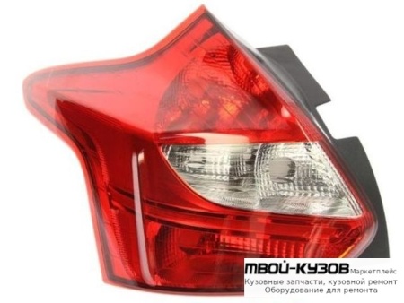 ФОНАРЬ ЗАДНИЙ ВНЕШНИЙ ЛЕВАЯ СТОРОНА (ХЭТЧБЭК) (DEPO) для Ford FOCUS (2011-2014)