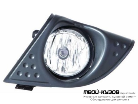 ФАРА ПРОТИВОТУМАННАЯ ЛЕВАЯ СТОРОНА В СБОРЕ С РАМК (DEPO) для Honda ACCORD (2008-2012) ЕВРОПА