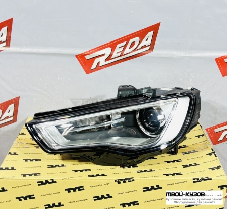 ФАРА ЛЕВАЯ D3S / LED С ЭК для A3 2012-2016