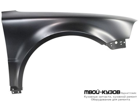 КРЫЛО ПЕРЕДНИЙ ПРАВАЯ СТОРОНА БЕЗ ОТВ ПОД ПОВТОРИТЕЛЬ (ТАЙВАНЬ) для Volkswagen PASSAT B5+ (10.2000-)