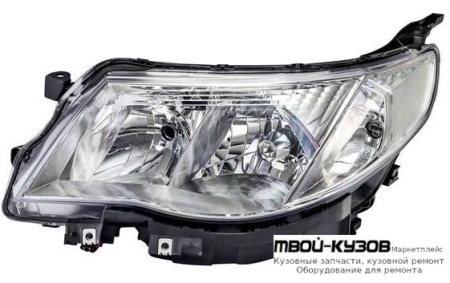ФАРА ЛЕВАЯ СТОРОНА ПОД КОРРЕКТОР (DEPO) для Subaru FORESTER (2009-2012)