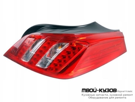 ФОНАРЬ ЗАДНИЙ ВНЕШНИЙ ПРАВАЯ СТОРОНА (КИТАЙ) для Peugeot 508 (2012-)