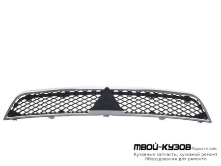 РЕШЕТКА РАДИАТОРА ЧЁРНЫЙ С ХРОМ МОЛДИНГ (ТАЙВАНЬ) для Mitsubishi LANCER (03.2007-)