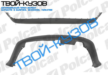 PASSAT 00-05 СПОЙЛЕР ЗАДНЕГО БАМПЕРА