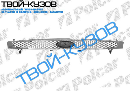 FIESTA 02-05 РЕШЕТКА ХРОМ(ОРИГИНАЛ)