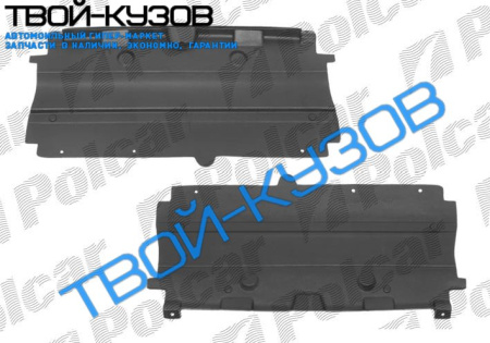 407 04- ЗАЩИТА ПЕРЕДНЕГО БАМПЕРА НИЖНЯЯ