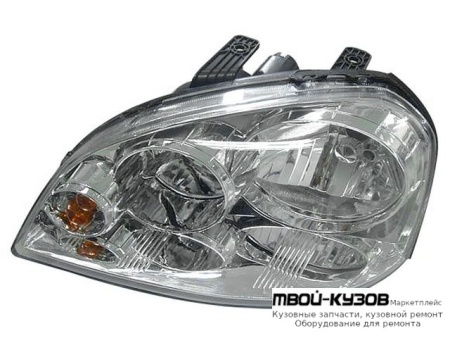 ФАРА ЛЕВАЯ СТОРОНА ПОД КОРРЕКТОР (СЕДАН) (УНИВЕРСАЛ) (DEPO) для Chevrolet LACETTI (2004-) / DAEWOO NUBIRA (2004-)