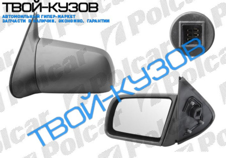 VECTRA 88-95 ЗЕРКАЛО L ЭЛЕКТРИЧЕСКОЕ+ОБОГРЕВ  P-VM-165L-E