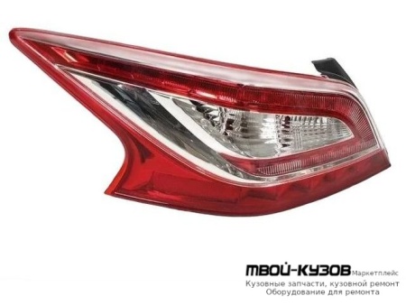 ФОНАРЬ ЗАДНИЙ ВНЕШНИЙ ЛЕВАЯ СТОРОНА (КИТАЙ) для Nissan TEANA (2013-)