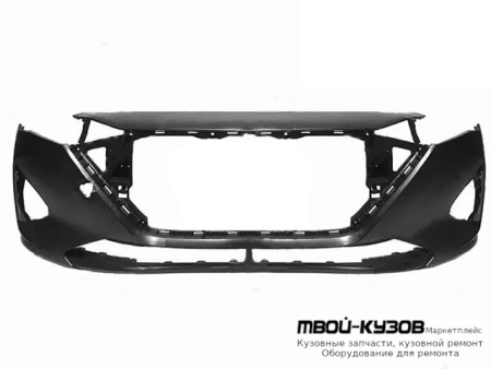 БАМПЕР ПЕРЕДНИЙ (РОССИЯ) для Hyundai SOLARIS (2017-)