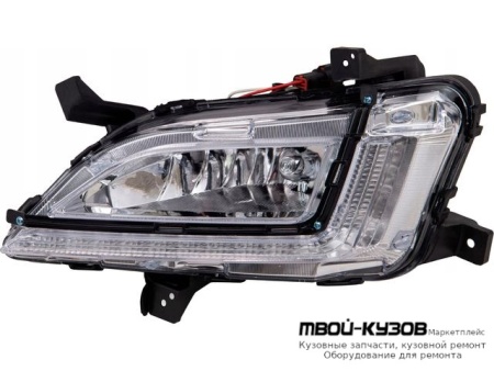 ФАРА ПРОТИВОТУМАННАЯ ЛЕВАЯ СТОРОНА С DRL( ХОД. ОГНИ) (КИТАЙ) для Hyundai TUCSON (2015-)