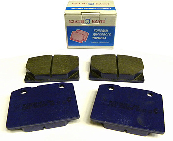 Колодка тормозная ВАЗ-2101 передняя (ЕЗАТИ) (4 шт.)