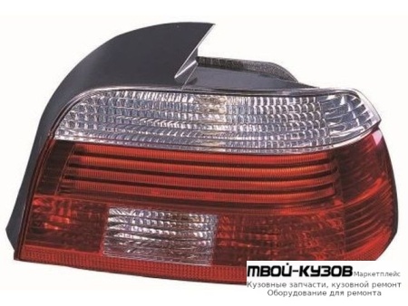 ФОНАРЬ ЗАДНИЙ ВНЕШНИЙ ПРАВАЯ СТОРОНА С ДИОД (DEPO) КРАСНЫЙ-БЕЛ для BMW E39 (11.1995 - 2003)