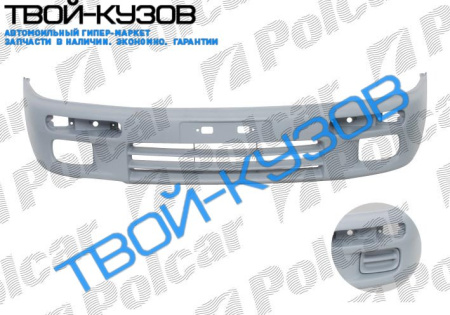 323 S (SDN) 94-1096 БАМПЕР ПЕРЕД. ЧЕРН.Б/ОТВ