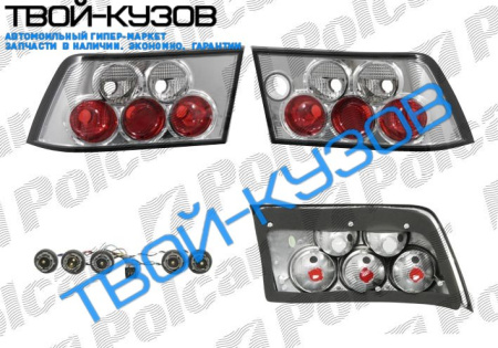 CALIBRA 1089-0797 КОМЛЕКТ ФОНАРЕЙ ЗАДНИХ ПРОЗР./СЕРЕБР. ТЮНИНГ