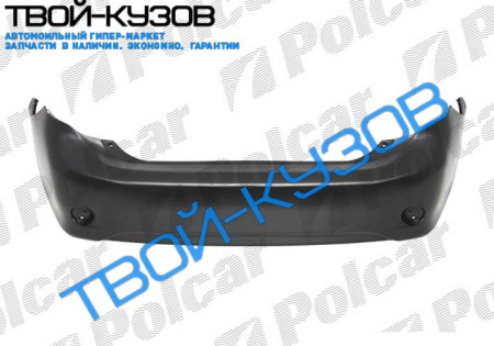 COROLLA 07- БАМПЕР ЗАДНИЙ НЕГРУНТОВ. ПОД ПОКРАСКУ