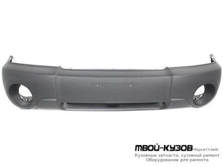 БАМПЕР ПЕРЕДНИЙ ТЕМНО-СЕРЫЙ (ТАЙВАНЬ) для Subaru FORESTER (1999-2008)