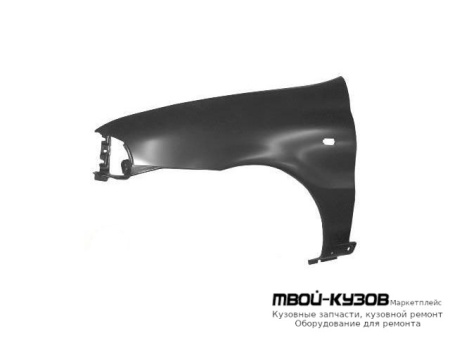 КРЫЛО ПЕРЕДНИЙ ЛЕВАЯ СТОРОНА С ОТВ ПОД ПОВТОРИТЕЛЬ (ТАЙВАНЬ) для Fiat PALIO (04.1997-)