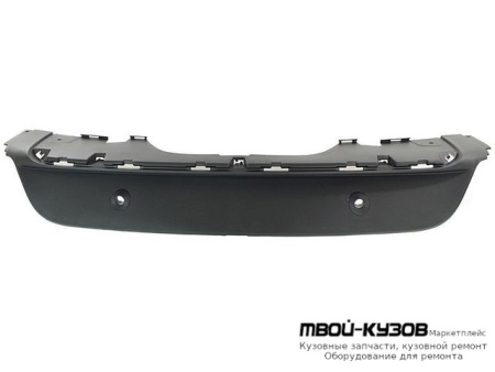 НАКЛАДКА БАМПЕРА ЗАДНИЙ С ОТВ ПОД ДАТЧИКИ (ТАЙВАНЬ) для BMW E70 X5 (2007-)