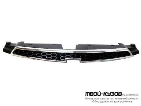 РЕШЕТКА РАДИАТОРА ВЕРХН ХРОМ-ЧЁРНЫЙ (ТАЙВАНЬ) для Chevrolet CRUZE (2009-)