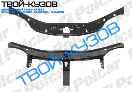 SANDERO 08- ПАНЕЛЬ ПЕРЕДНЯЯ КОМПЛЕКТ