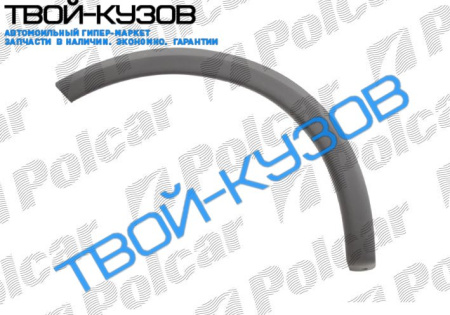 CORSA 2001-НАКЛАДКА НА КРЫЛО правая сторона ПЛАСТИК