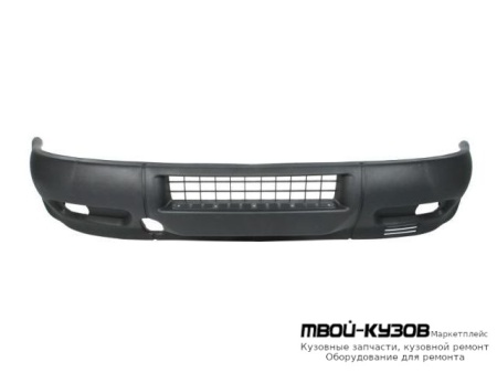 БАМПЕР ПЕРЕДНИЙ С ОТВ П/ ПРОТИВОТУМ МАТОВО-СЕРЫЙ для Iveco DAILY (1990 - 03.2000) (04.2000-)