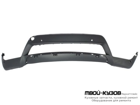 БАМПЕР ПЕРЕДНИЙ НИЖН ЧАСТЬ С ОТВ ПОД ДАТЧИКИ (ТАЙВАНЬ) для BMW E70 X5 (2007-)