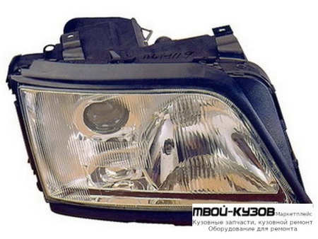 ФАРА ПРАВАЯ СТОРОНА С ПРОТИВОТУМ ПОД КОРРЕКТОР для Audi A6 (09.1994 - 08.1997)
