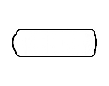 Прокладка клапанной крышки ВАЗ-2108 (ELRING) 559.431