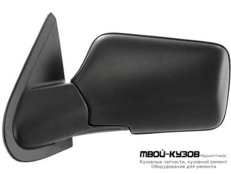 ЗЕРКАЛО ЛЕВАЯ СТОРОНА МЕХАН С ТРОСИК (FLAT) (ТАЙВАНЬ) для Volkswagen GOLF III (11.1991 - 09.1997), Volkswagen VENTO (02.1992 - 08.1998)