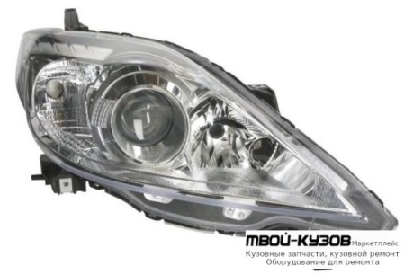 ФАРА ПРАВАЯ СТОРОНА ПОД КОРРЕКТОР (DEPO) для Mazda 5 (2005-)