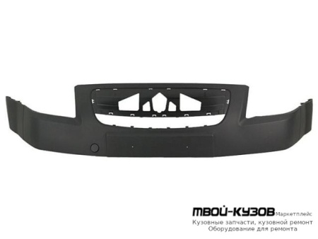 БАМПЕР ПЕРЕДНИЙ ВЕРХН , БЕЗ ОТВ П/ОМЫВАТЕЛЬ ФАР (ТАЙВАНЬ) для Citroen C2 (10.2003-)