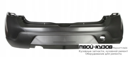 БАМПЕР ЗАДНИЙ ГРУНТ (ТАЙВАНЬ) для Renault SANDERO (2008-)
