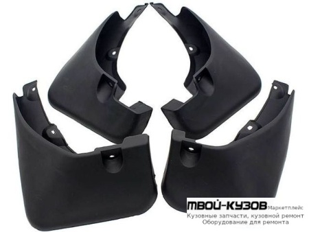 БРЫЗГОВИК ПЕРЕДНИЙ КРЫЛА ЛЕВАЯ + ПРАВАЯ (КОМПЛЕКТ) + ЗАДНИЙ (4 ШТ) (КИТАЙ) для Toyota RAV4 (2013-)