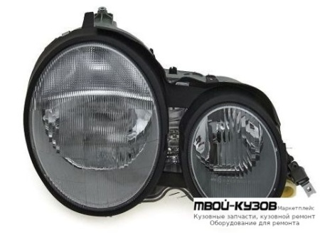 ФАРА ПРАВАЯ СТОРОНА ПОД КОРРЕКТОР (DEPO) для Mercedes W210 (08.1995 - 08.1999) (09.1999 - 06.2002)