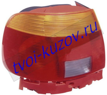 AUDI A4 ФОНАРЬ задний внешний левый (СЕДАН) красно-желтый