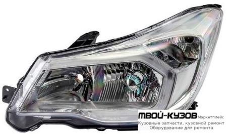ФАРА ЛЕВАЯ СТОРОНА С КОРРЕКТОР , (КСЕНОН) , ДИОД (DEPO) для Subaru FORESTER (2013-)