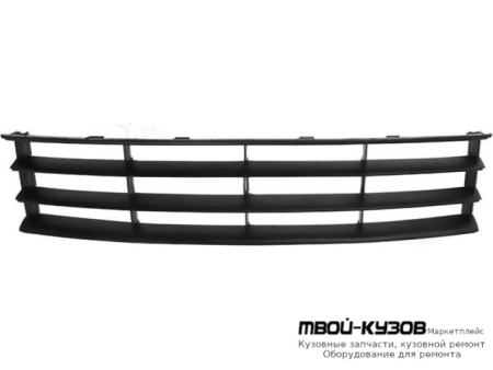 РЕШЕТКА БАМПЕРА ПЕРЕДНИЙ ЦЕНТРАЛ (КИТАЙ) для Skoda OCTAVIA (2008-2012)
